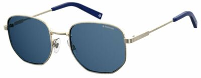 Sonnenbrille POLAROID PLD 2081/S/X 3YG (C3) HELLGOLD/BLAU POLARISIERT
