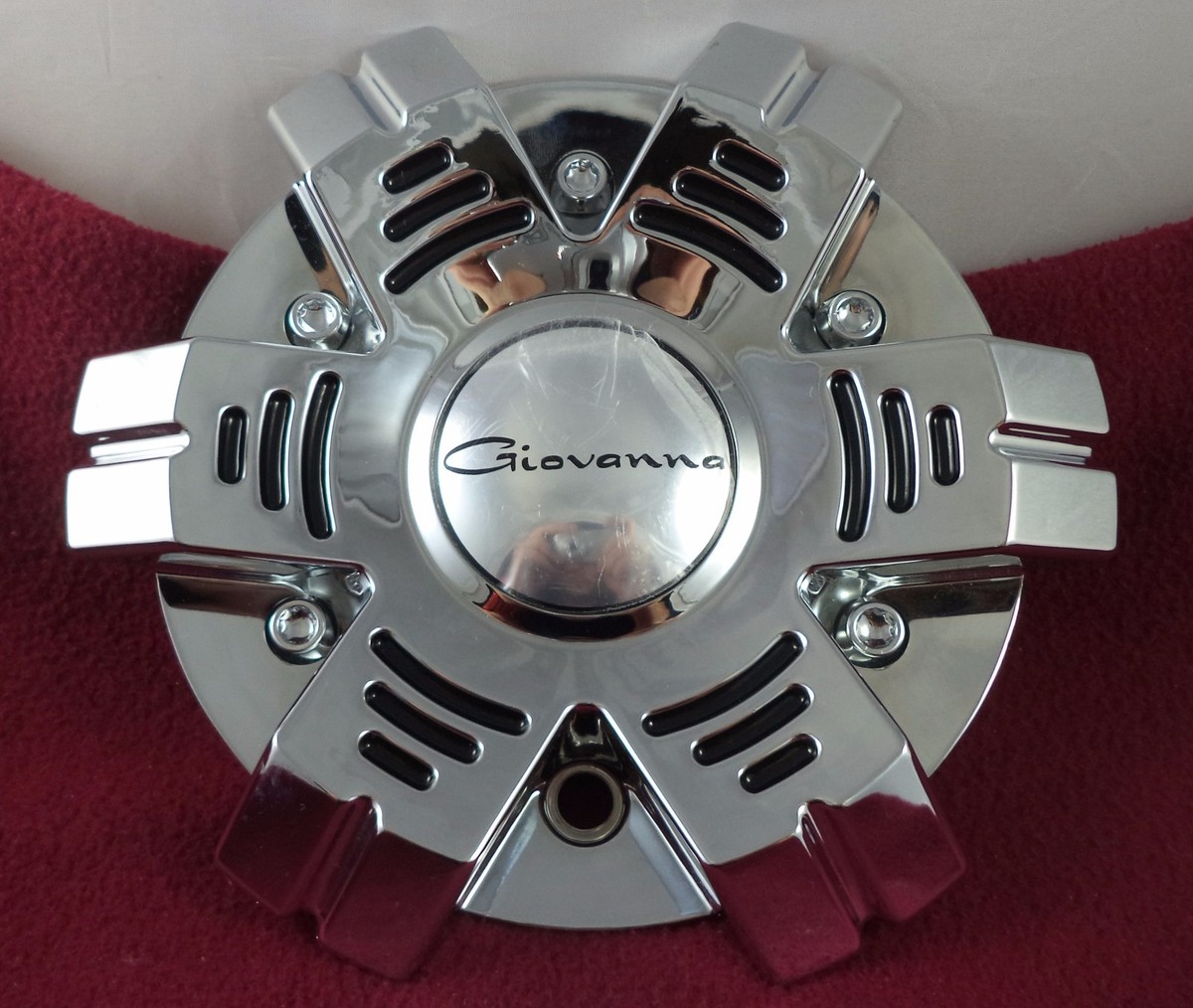Giovanna Canelli Wheels Chrome Custom Wheel Center Cap # 899L204