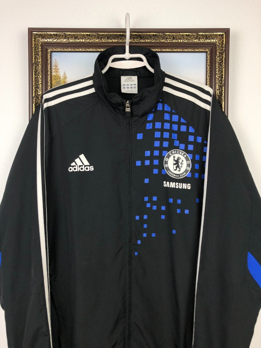 adidas CHELSEA FC トラックジャケット Mサイズ 襟高 adidas CHELSEA FC トラックジャケット Mサイズ 襟高 - メルカリ