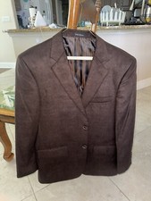 Pronto Uomo mens 2-button blazer - Brown   Item Code: RN 77219