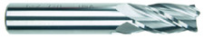 9/32" Solid Carbide 4 Flute END MILL Regular Length 2-1/2" Made In USA 5943