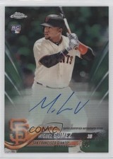 2018 Topps Chrome Rookie Auto Green Refractor 8/99 Miguel Gomez #RA-MG Auto 0b0