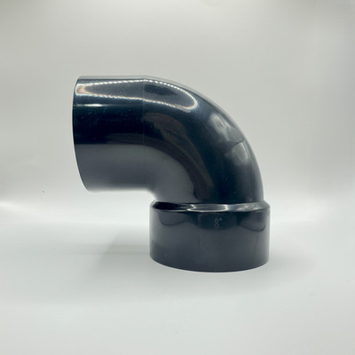 ABS DWV 90° Street Elbow Spigot x Hub   Available in 1-1/2'' to 4'' | Plumbing