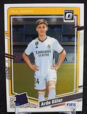 202324 Donruss Optic Rated Rookie ArdGuler Real Madrid Soccer Rookie Card 3f. rookie card picture
