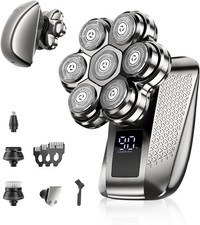 7D Head Shaver for Bald Men, IPX7 Waterproof ...