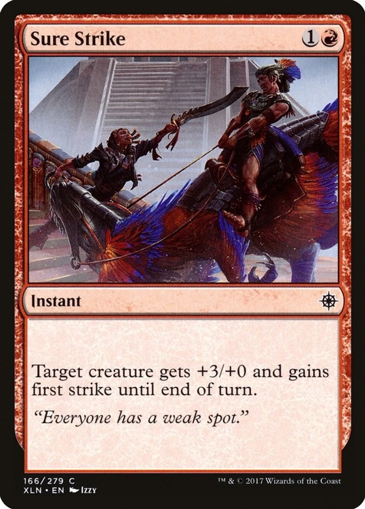 Sure Strike - Ixalan XLN - 166 - LP - MTG