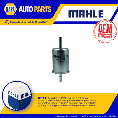 Fuel Filter fits VW FOX 5Z 1.2 1.4 05 to 11 Mahle 6QE201511 6X0201511 6X0201511B