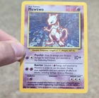 Wizards of the Coast Mewtwo Base Set Holo Rare 60 HP Pokémon Card 10/102
