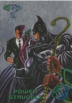 Power Struggle (#49) | 1995 Fleer Batman Forever | Silver Flasher | EX