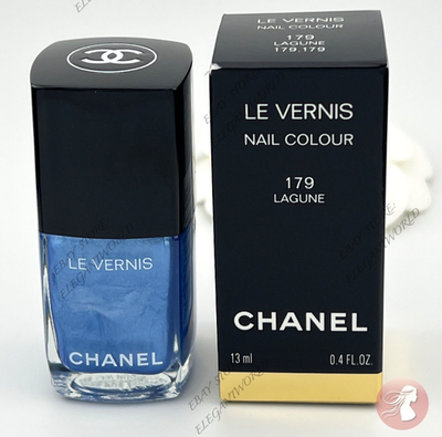 Chanel Le Vernis Nail Colour Polish - 179 LAGUNE, NIB, 100
