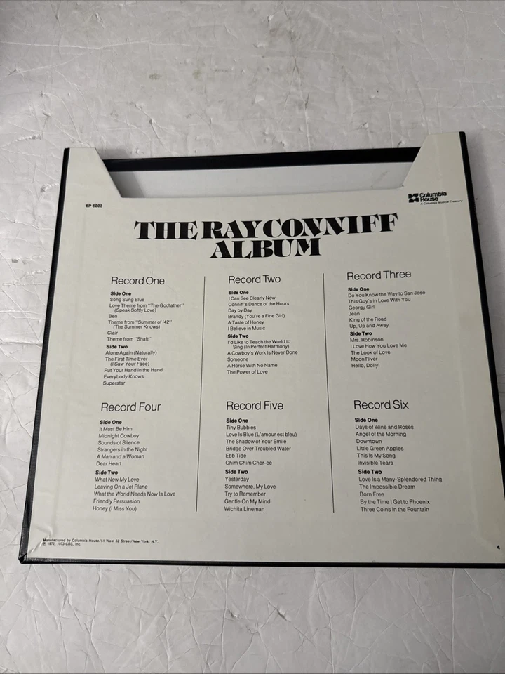 The Ray Conniff Album 66 Great Love Songs On 6 LPs Boxed Set Vintage '60s - Image 3 of 4