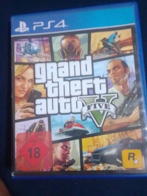 Grand Theft Auto v GTA 5 - Sony PlayStation 4 PS4, Sehr Guter Zustand