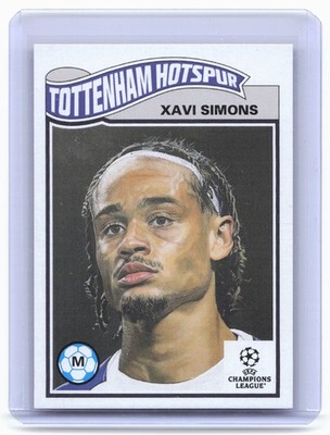 2025 Topps Living UEFA Club Competitions #838 Xavi Simons