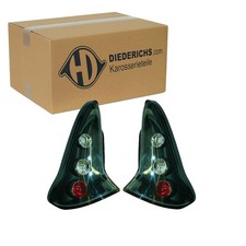 DIEDERICHS TUNING RÜCKLEUCHTEN KLARGLAS SCHWARZ passend für CITROËN C4 | 4072195