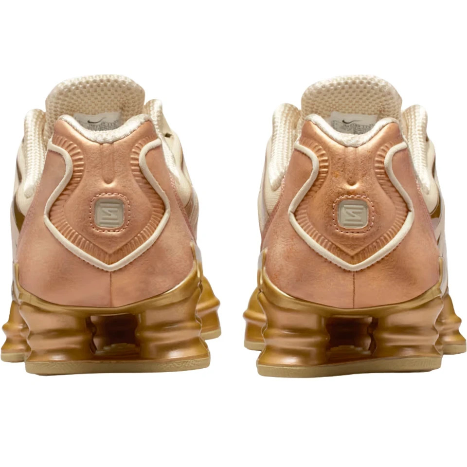 Size 9.5 - Nike Shox TL Coconut Milk/Metallic Gold/Celestial Gold