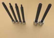 New Craftsman 6 Long Torx Bit Socket Set T15 T20 T25 T30 T40 T50 14 38-drive New Craftsman 6 Long Torx Bit Socket Set T15 T20 T25 T30 T40 T50 14 38-drive
