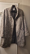 Old Navy Womens Leopard Animal Print Zip Fron...