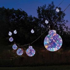 Galaxy Festoon Set of 20 Mains Powered Multi Colour Outdoor Garden String Light