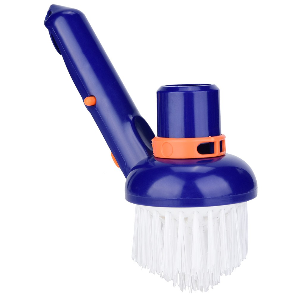 Swimming Pool Step & Corner Vacuum Brush Spas Hot Tubs Cleaning Brushes With Fin