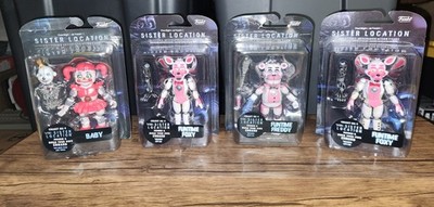 Five Nights at Freddy's Funko x4 Sister Location Baby Funtime Freddy & Foxy 