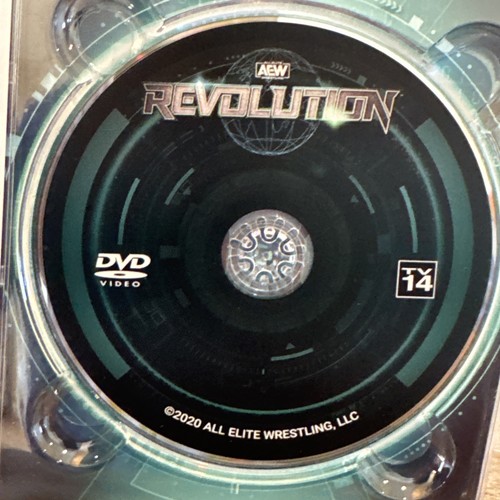 AEW Revolution 2020 DVD Mint Disc Excellent Out Of Print RARE HTF - Picture 9 of 10