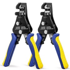 Wire Stripper Tool, 2 Pack 3 in 1 Adjustable Heavy Duty Automatic Wire Stripp...