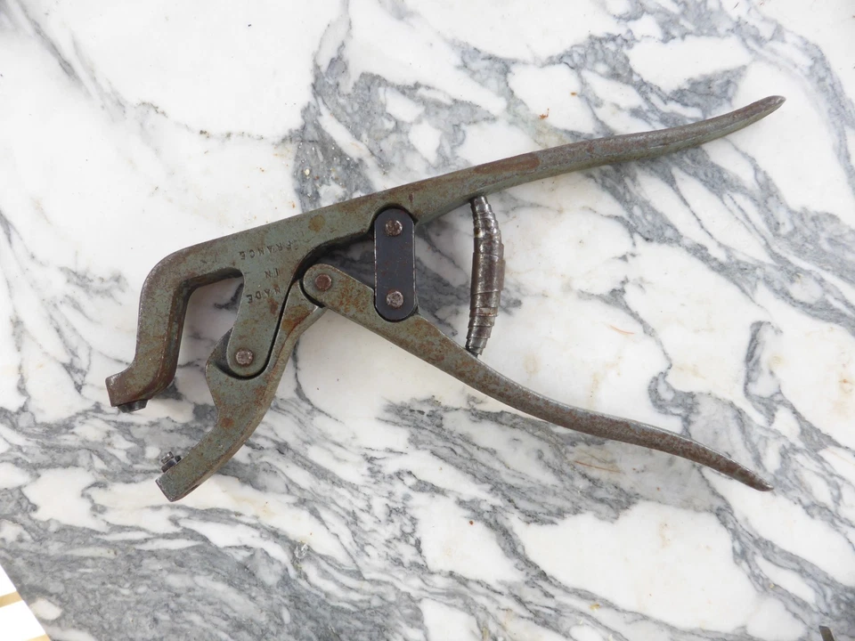 ✨Pince VAR 15 Ancien Outil Vélo Perce Garde-Boue Emporte-Pièce Made France✨ - Photo 3/4