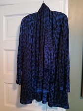 Fabulous Vintage LEONARD PARIS 3 Piece Top, Jacket, Matching Scarf, Sz 48