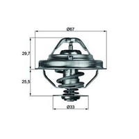 Mahle TX 38 80D Thermostat, KüHlmittel