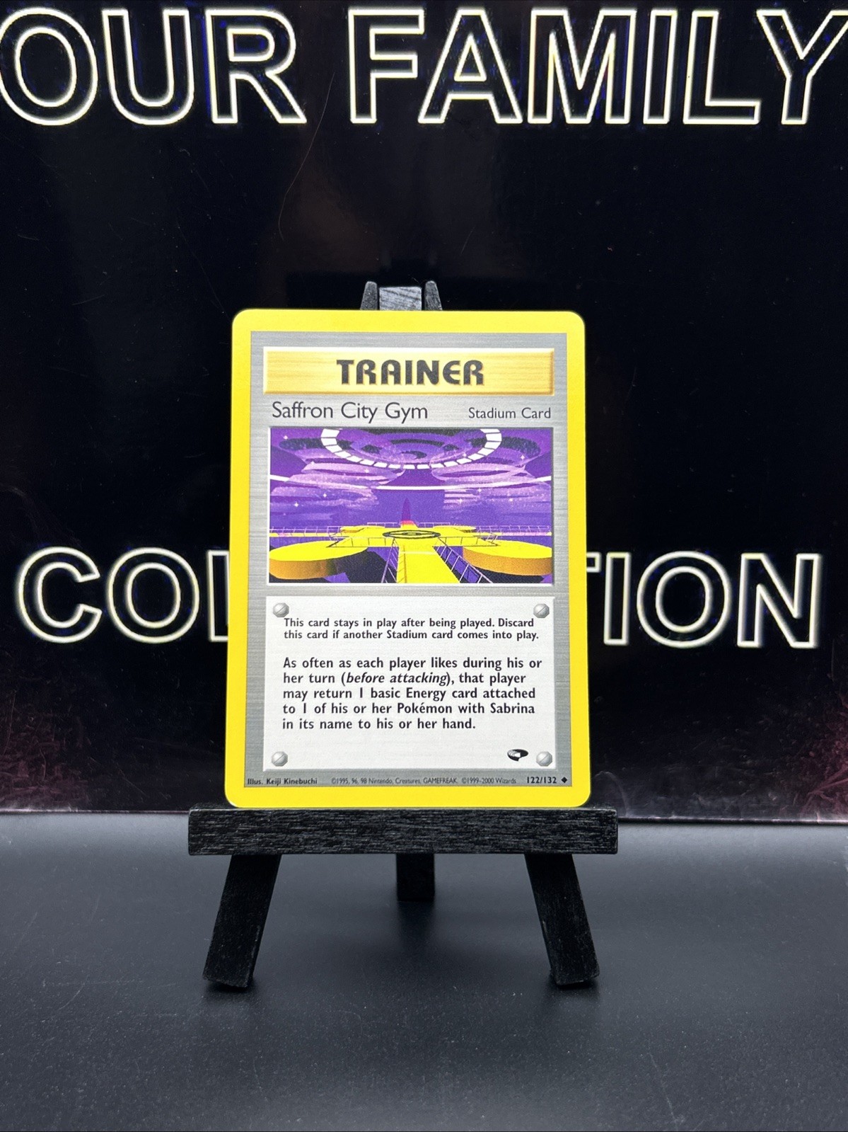 Saffron City Gym 122/132 Gym Challenge Regular Uncommon 1999 WOTC Pokemon TCG NM