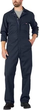 Dickies Men’s Long sleeve Flex Performance Coverall Dark Navy Medium Regular NWT