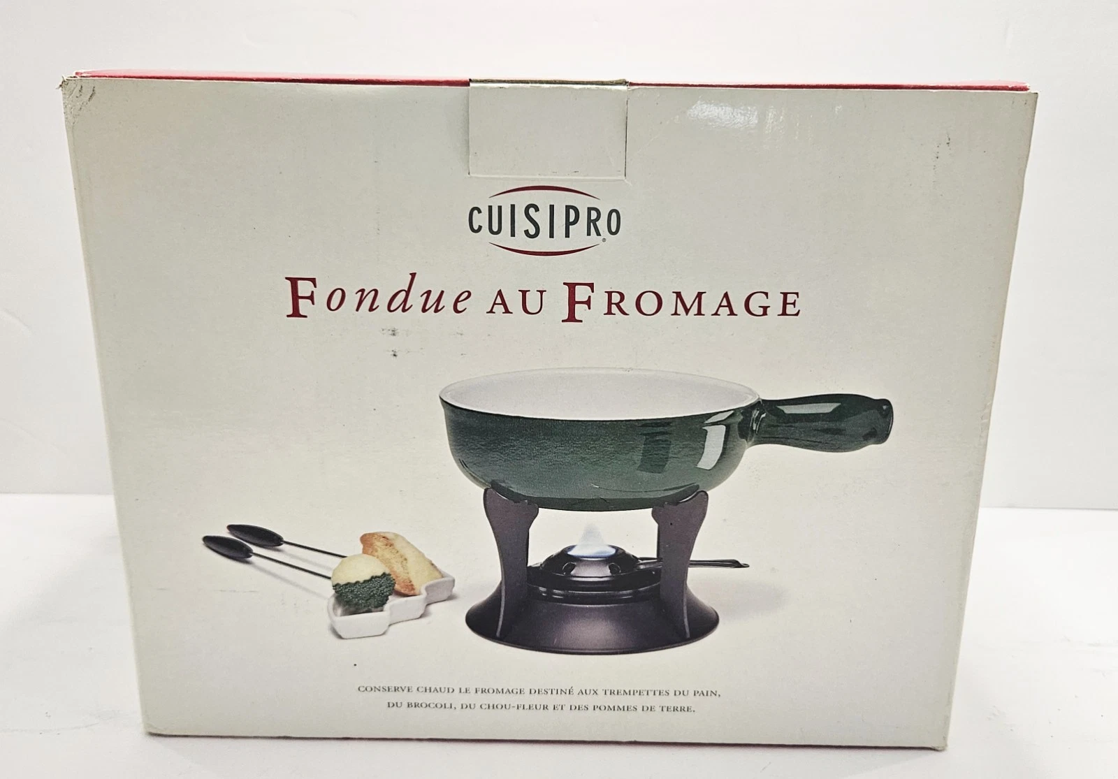 Cuisipro Cheese FONDUE Au Fromafe in New In Box - No Pot
Opens in a new window or tab