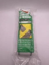 Frost King Lawn Chair Webbing 39 ft. L Polypropylene White w/ Green Stripes NOS