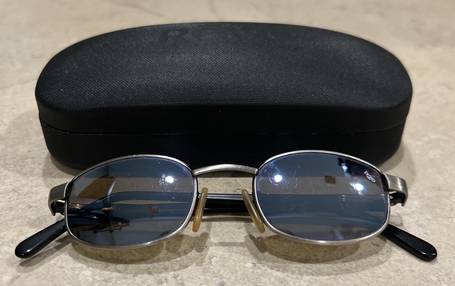 VTG Revo 1130 011 Stealth Mirror H20 Sunglasses Unisex Mirrored Steel VINTAGE Revo 1124 001 Executive Blue Mirror Sunglasses  main image 3