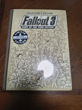 Fallout 3 Game of the Year Collector's Edition Game Guide Book with Map Poster