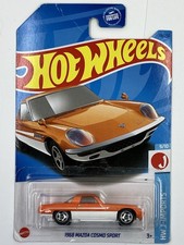 Hot Wheels - HW J-Imports 9/10 - 1968 Mazda Cosmo Sport #118/250 (Orange)