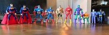 Product Image: DC Super Powers Figure Lot Vintage Kenner & McFarlane Batman Superman Flash