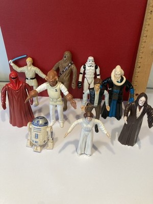 Star Wars 10 Biegefiguren Bendems 1993