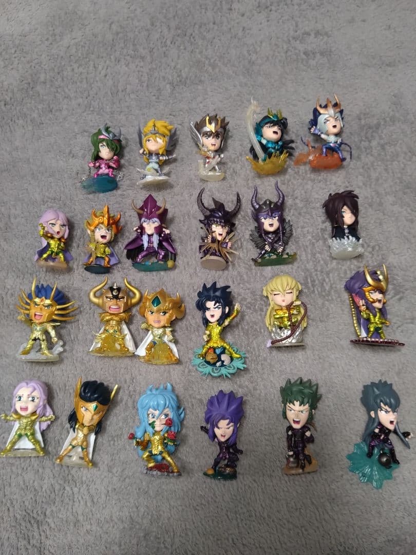 Saint Seiya Anime Heroes 23 Figure Set Bandai Collectible Figures