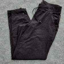 women's ATHLETA Powervita Ankle Pant Black pockets Size Small drawstring