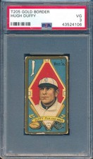 1911 T205 Sweet Caporal: HUGH DUFFY Chicago White Sox ~ PSA 3