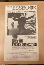 THE FRENCH CONNECTION TWENTIETH CENTURY-FOX FILM CORP. PRESS BOOK POSTERS & ACC.