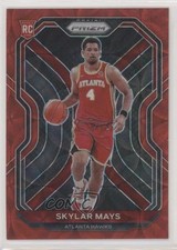2020-21 Panini Prizm Choice Red Prizm /88 Skylar Mays #255 pe8