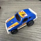 Tonka Vintage 1980's Blue & Yellow Lightning Bolts Friction Drive Race Japan