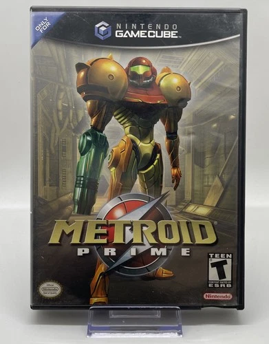 Metroid Prime (Nintendo GameCube, 2002) Complete With Manual & Inserts