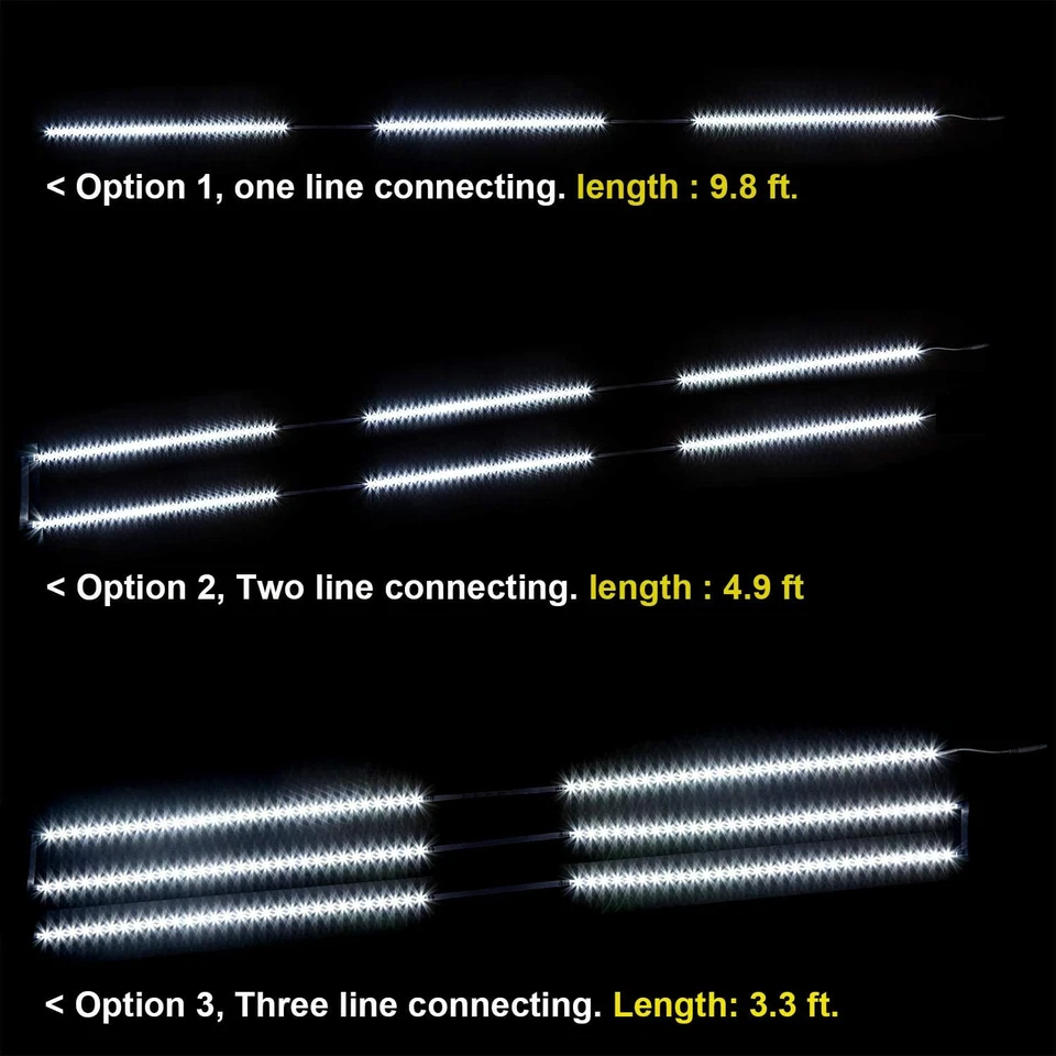 under Counter Light, Dimmable LED under Cabinet Lighting, 6 PCS LED Strip Light - Image 3 of 4