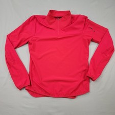 Adidas Supernova Womens Medium Quarter Zip Running Pullover Training Athleisure