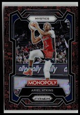 2024 Panini Prizm Monopoly WNBA #5 Ariel Atkins Classic Icons Red Prizm