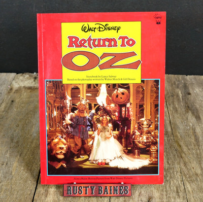Walt Disney Return to OZ Storybook (Film) Softcover 1985