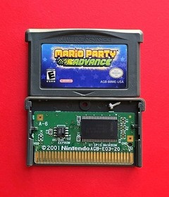 Mario Party Advance Game Boy Advance Nintendo GBA Authentic Saves Virtual Board